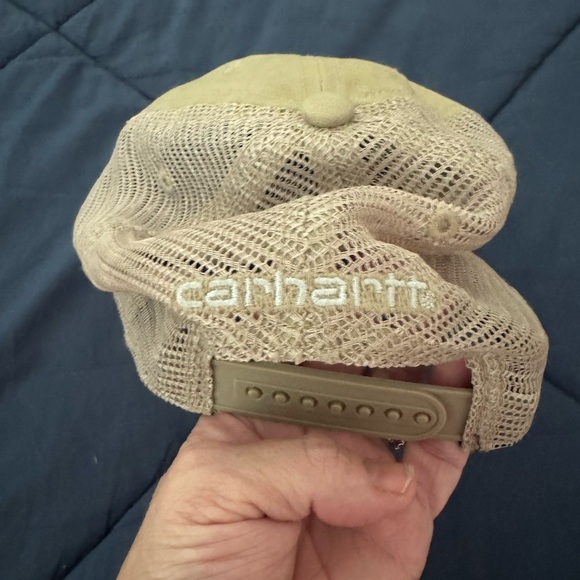 Carhartt Buffalo  Mesh Back Hat Color Medium Beige - Unisex - Picture 4 of 6